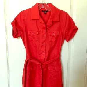 Banana Republic casual linen dress